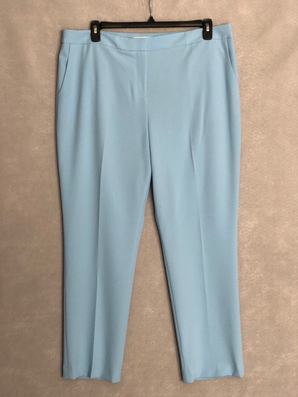Preston & York Corey Crepe Pants Ankle in Mist Women's Size 16 NEW